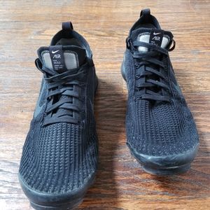 Size 13 Nike Air VaporMax Flyknit 3 Triple Black 2019 Anthracite Air Max